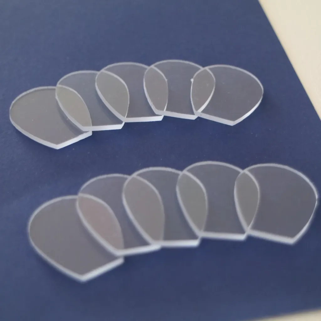 10pk 1.5mm, Narrow bottom round top bibs